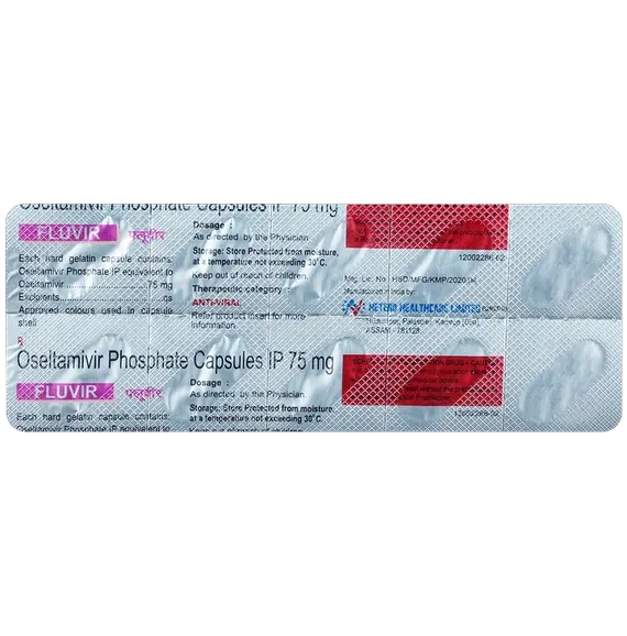 fluvir 75mg capsule 10's